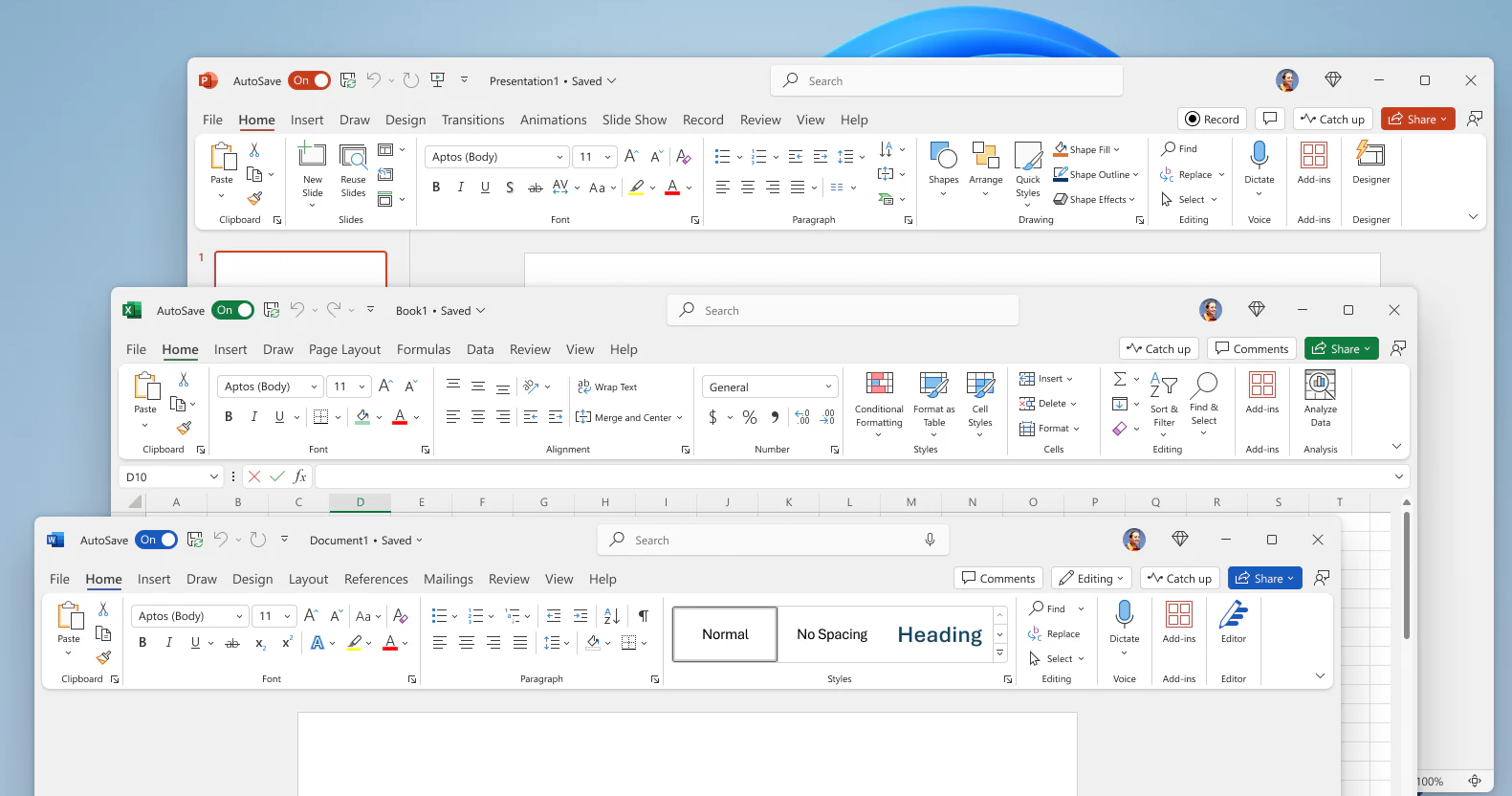 Office 2024 Interface