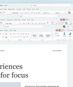 Office 2021 Professional Plus - Start Interface