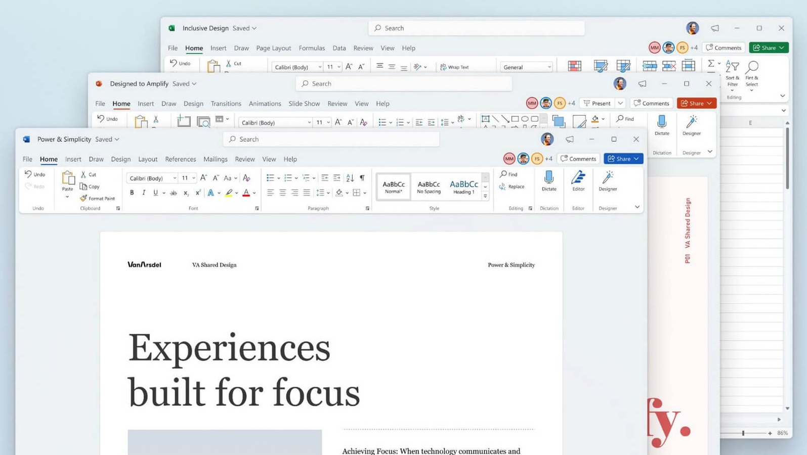 Office 2021 Professional Plus - Start Interface