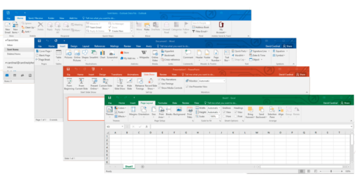 Office 2019 Professional Plus - Start Interface