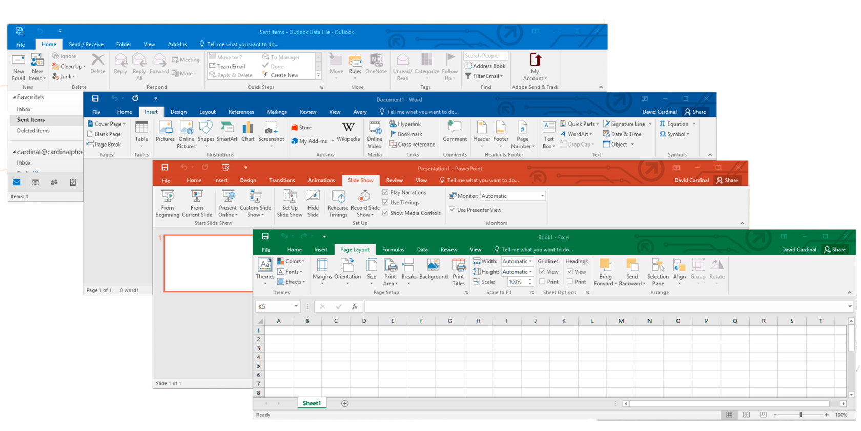 Office 2019 Professional Plus - Start Interface