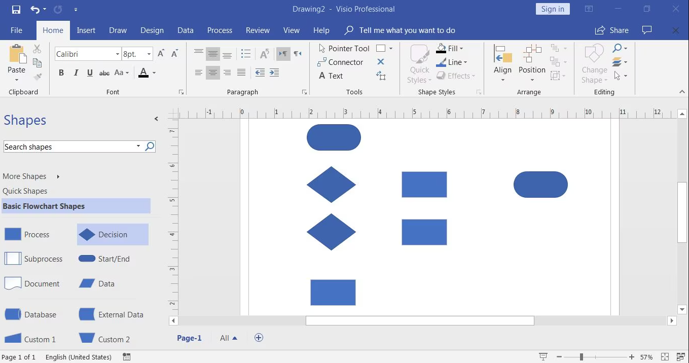 Visio 2019 Diagram Example
