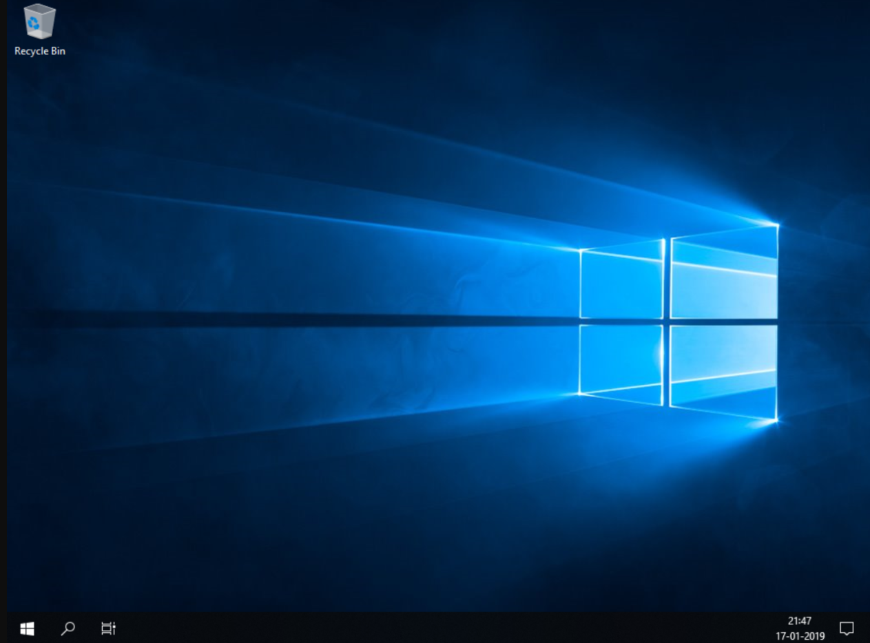 Windows Server 2019 – Desktop Interface