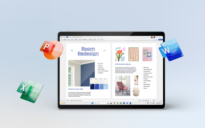 Office 2024 Home and Business Interface